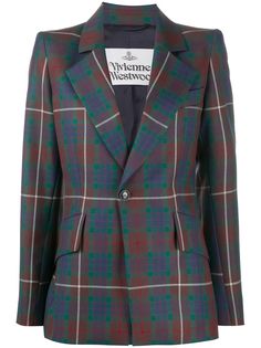 Vivienne Westwood tartan check blazer