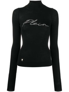 Philipp Plein топ с кристаллами