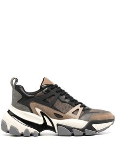 Michael Michael Kors Nick chunky-sole leather trainers