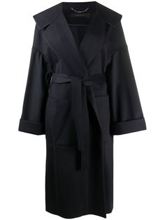 Federica Tosi hooded tie-waist coat