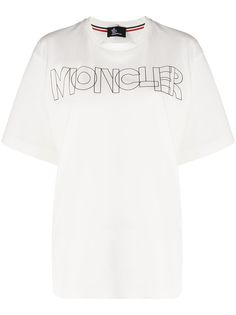 Moncler Grenoble футболка с короткими рукавами и логотипом