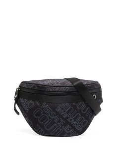 Versace Jeans Couture logo print belt bag
