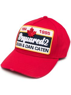 Dsquared2 logo patch cap