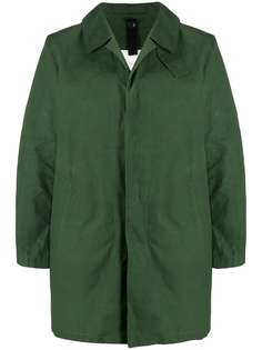 Mackintosh ESQUIRE Green Dry Waxed Cotton Short Coat | GMC-100