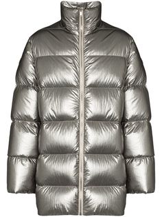 MONCLER + RICK OWENS удлиненный пуховик Cyclopic