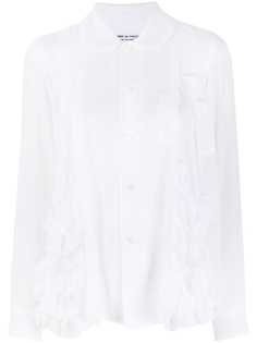 Comme Des Garçons Comme Des Garçons ruffled long-sleeve shirt