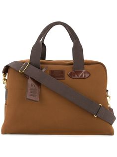 Kent & Curwen дорожная сумка с контрастной отделкой