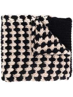 Raf Simons long-length knitted scarf