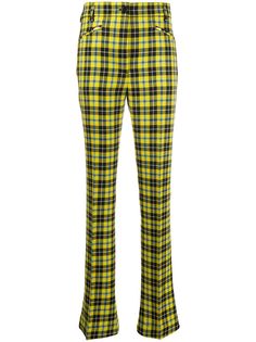 Acne Studios брюки кроя слим в клетку тартан