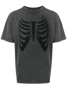 Palm Angels HW_SKELETON TEE BLACK BLACK