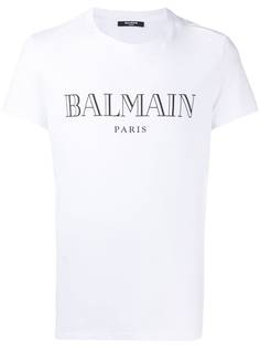 Balmain футболка с логотипом