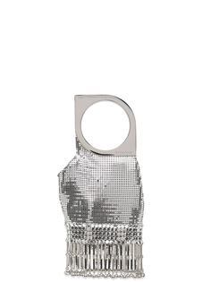Paco Rabanne декорированный клатч OpArt