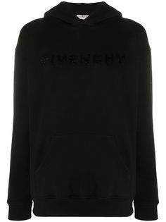 Givenchy beaded logo hoodie