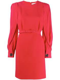 Givenchy puff-sleeve belted dress
