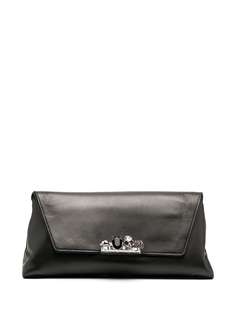 Alexander McQueen большой клатч с ручкой-кастетом