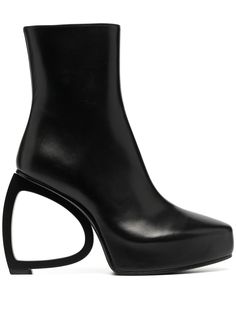 Ann Demeulemeester sculptural heel boots