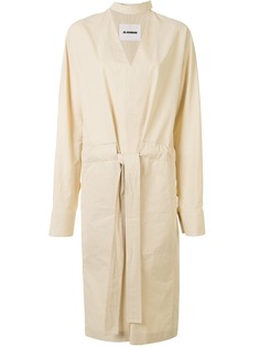 Jil Sander платье миди с поясом
