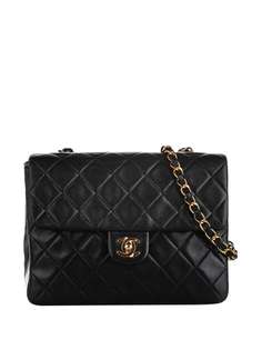 Chanel Pre-Owned стеганая мини-сумка на плечо 1991-1994-х годов с клапаном