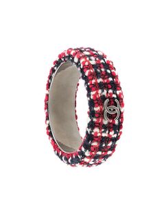 Chanel Pre-Owned браслет-бэнгл с логотипом CC