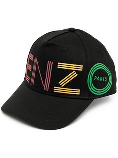 Kenzo Kids TEEN logo embroidered cap