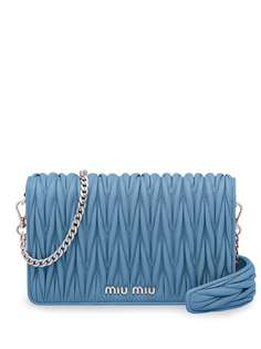 Miu Miu стеганый клатч