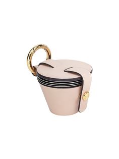 Fendi cup-embellished keyring