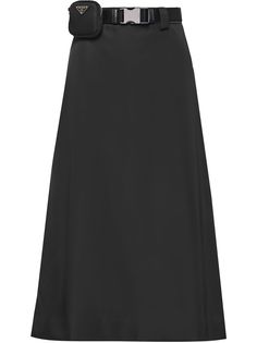 Prada габардиновая юбка