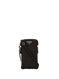 Prada сумка для телефона с металлическим логотипом