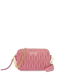 Miu Miu стеганая сумка через плечо