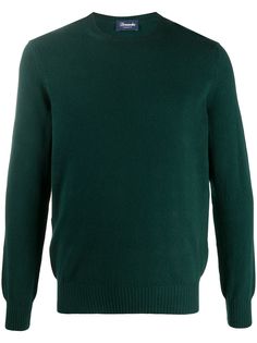 Drumohr crew-neck cashmere jumper