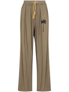 Palm Angels wide leg track pants