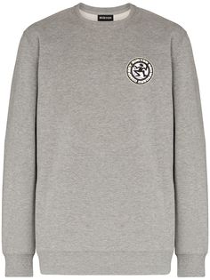 Burton grey logo print sweatshirt
