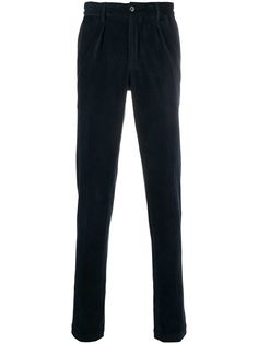 Pt01 вельветовые брюки кроя слим