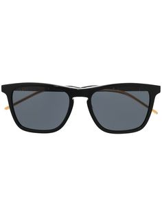 Gucci Eyewear солнцезащитные очки в квадратной оправе с логотипом
