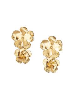 Jennifer Behr Collette floral drop earrings