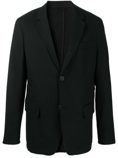 Closed fitted single-brested jacket