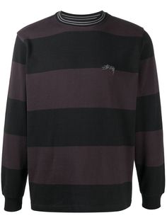 Stussy Moore stripe sweatshirt