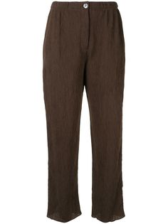 Raquel Allegra cropped straight-leg trousers