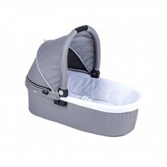 Люлька Valco Baby Q Bassinet для Trimod X, Snap 4 Ultra, Quad X Cool Grey, светло-серый