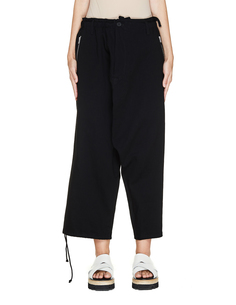 Хлопковые брюки на резинке Yohji Yamamoto