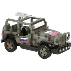 Машинка Технопарк Военный внедорожник