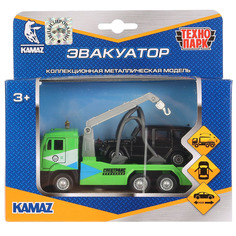 Игровой набор Технопарк Камаз эвакуатор+Mercedes-Benz G-Class 7 см