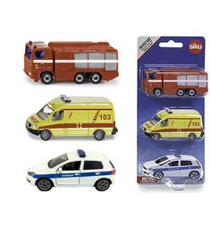 Набор машинок Siku Служба спасения