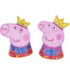 Фигурный колпак Peppa Pig Пеппа-принцесса (6 шт) 29 см