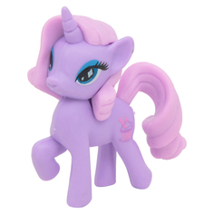 Игровой набор Игруша Пони с аксессуарами (фиолето-розовая с рогом)