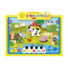 Двусторонняя говорящая доска Азбукварик Забавная ферма