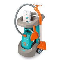 Тележка для уборки Smoby Artec 2 Rowenta с электронным пылесосом