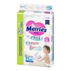 Подгузники Merries (9-14 кг) шт.