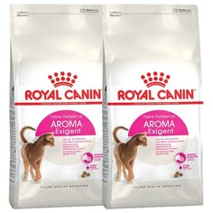 Корм для кошек Royal Canin Aroma Exigent для кошек, привередливых к аромату продукта 2шт. х 2 кг