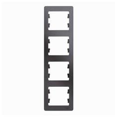 Рамка 4п Schneider Electric GLOSSA GSL001308